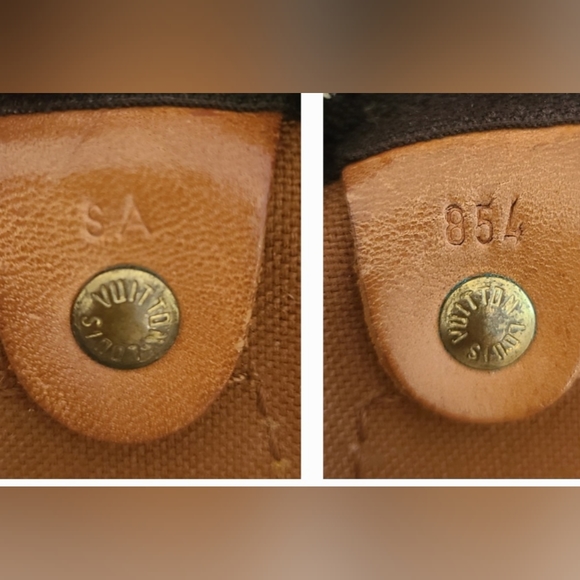 LOUIS VUITTON 1985 VINTAGE MONOGRAM CANVAS SPEEDY 40 BAG WITH LOCK& KEY #304 - Picture 6 of 17